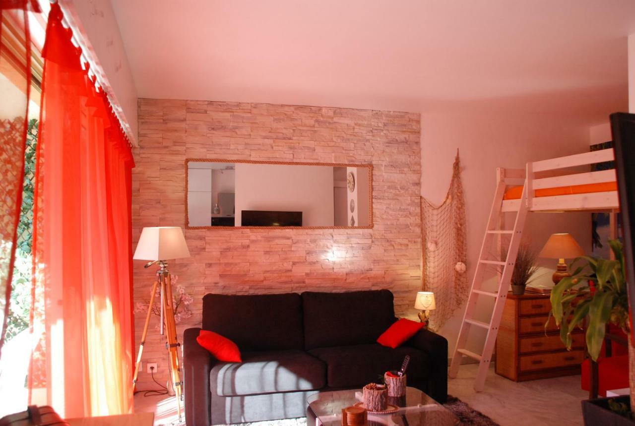 Studio - Juan Les Pins - Proximite Plages Antibes Exterior photo